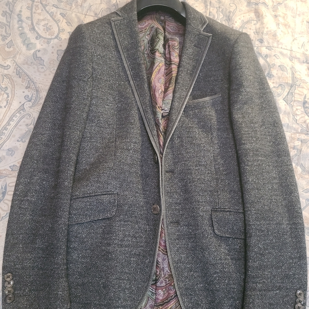 etro wool silk jersey sportcoat